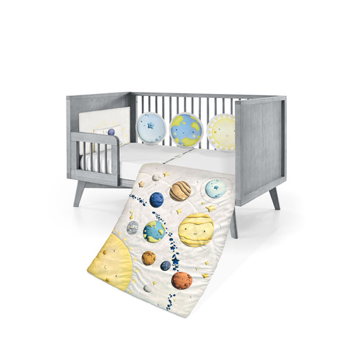 سرویس روتختی طرح سیاره رنگ طوسی